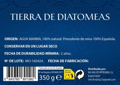 tierra diatomea micronizada