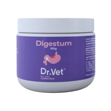 Dr+Vet Digestum, Suplemento Natural, Salud Digestiva Perros y Gatos