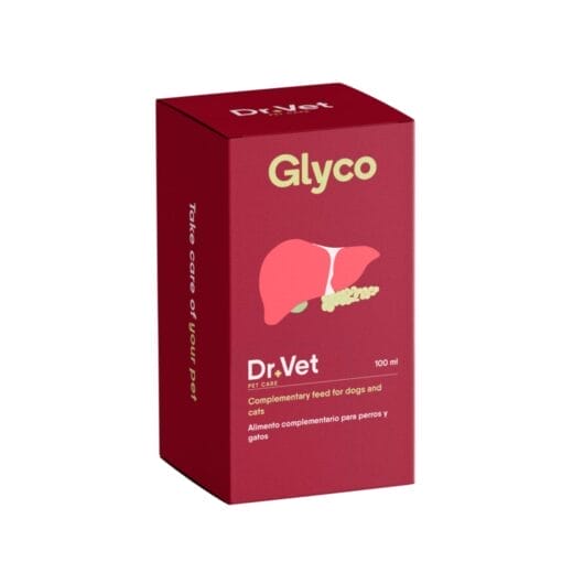 Dr+Vet Glyco. Suplemento Natural Perros y Gatos. Salud Metabólica.