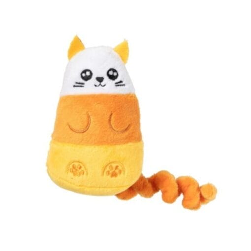 Fuzzyard Juguete Gato Halloween Candy Claws (Naranja)