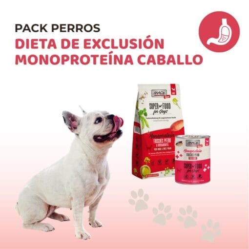 Perros - DIETA DE EXCLUSIÓN MONOPROTEÍNA CABALLO